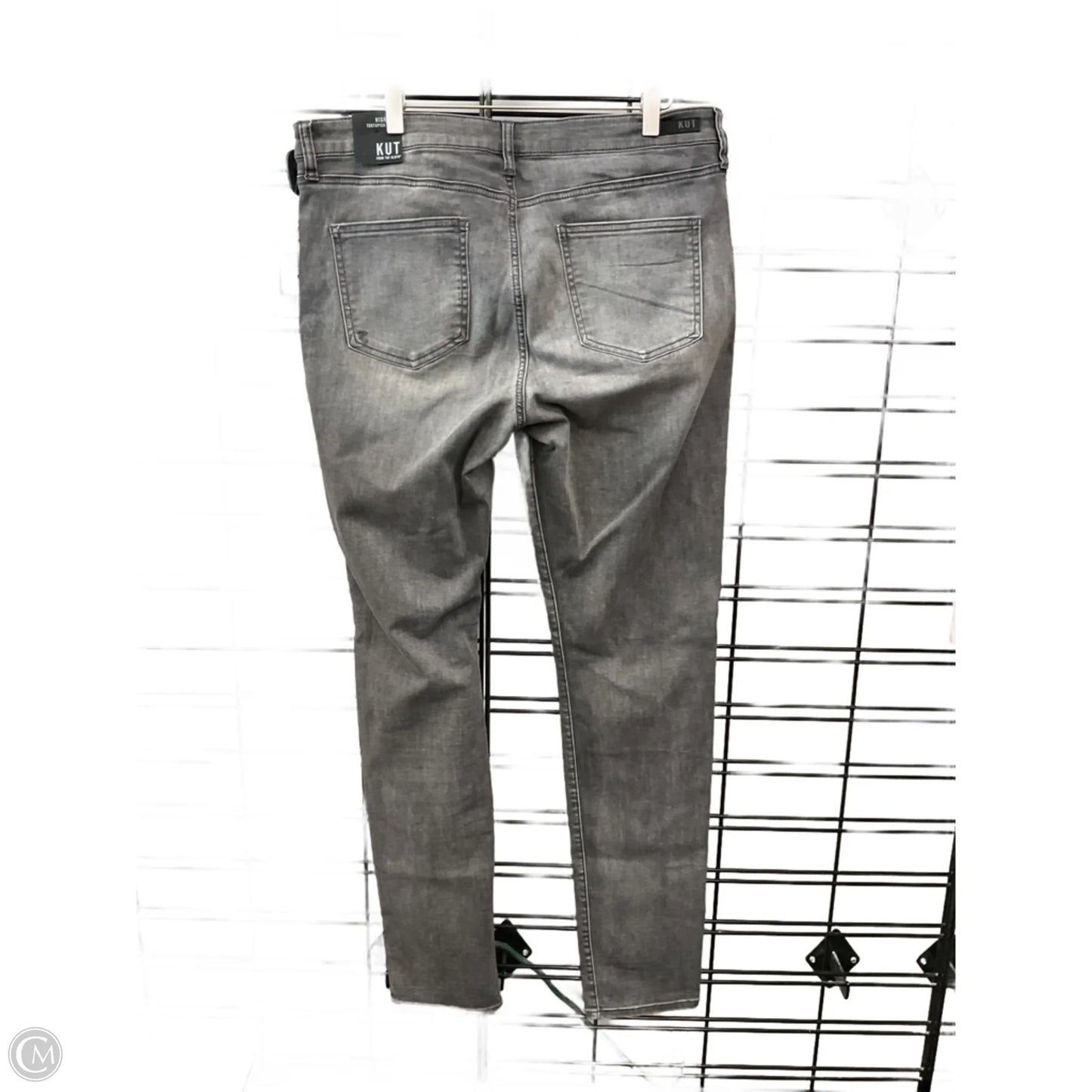 Jeans Skinny By Kut In Grey, Size: 16