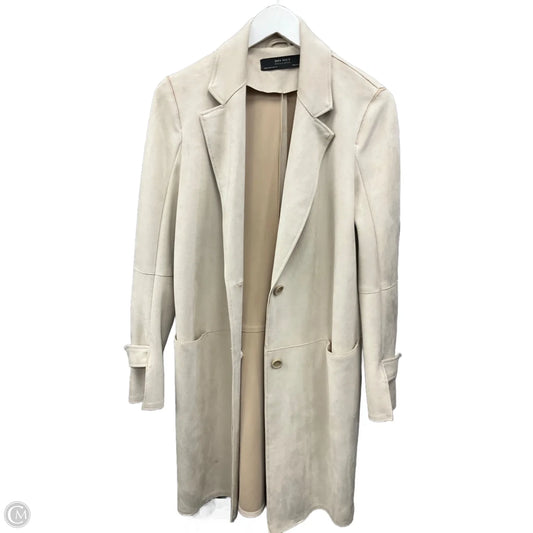 Coat Other By Zara Basic In Cream, Size: M