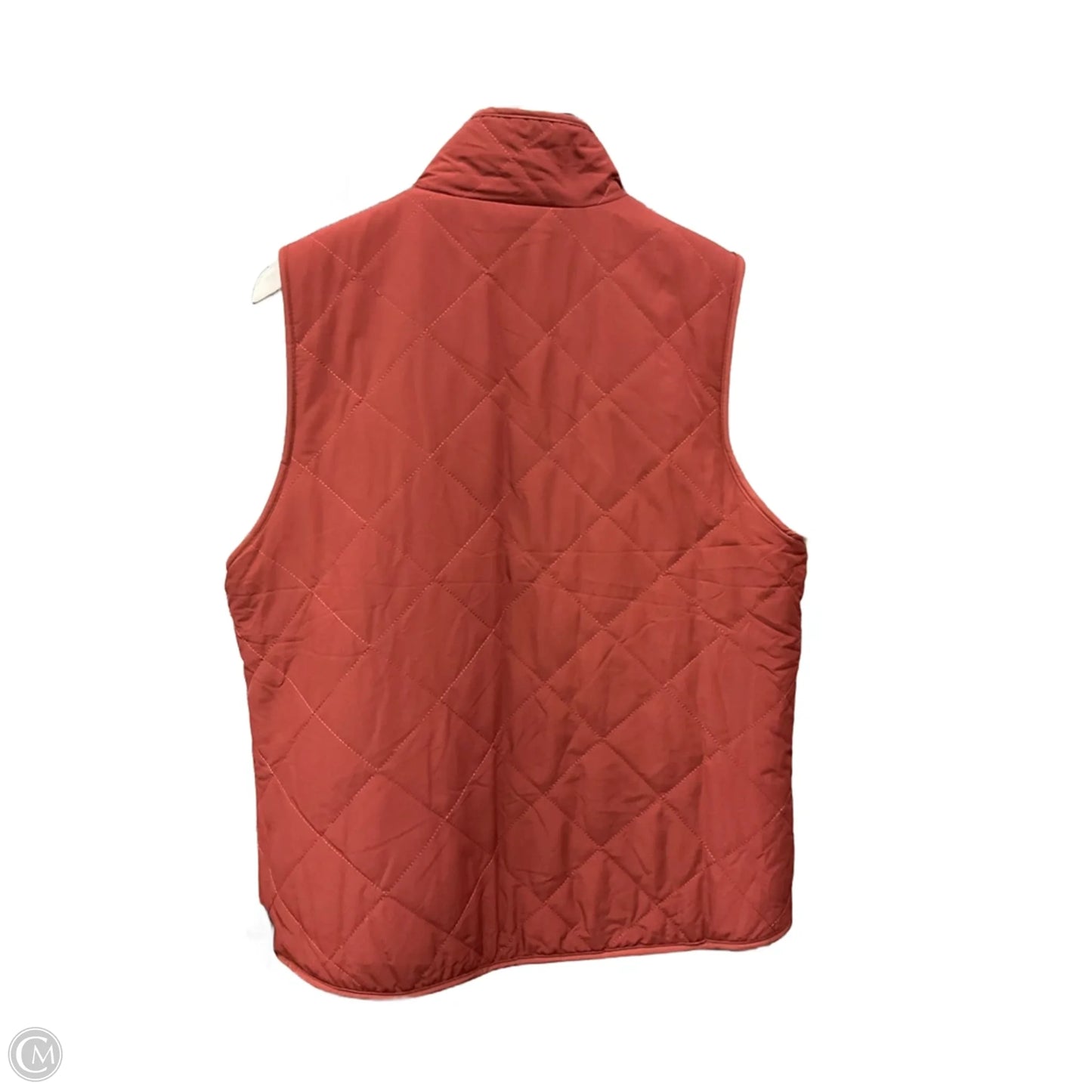 Vest Puffer & Quilted By Love Tree In Orange, Size: L