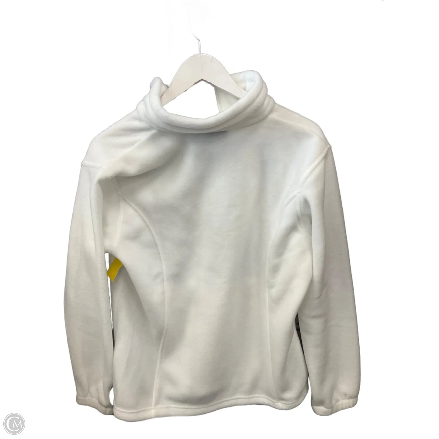 Jacket Fleece By Columbia In White, Size: L