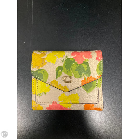 Wallet Designer By Coach, Size: Small