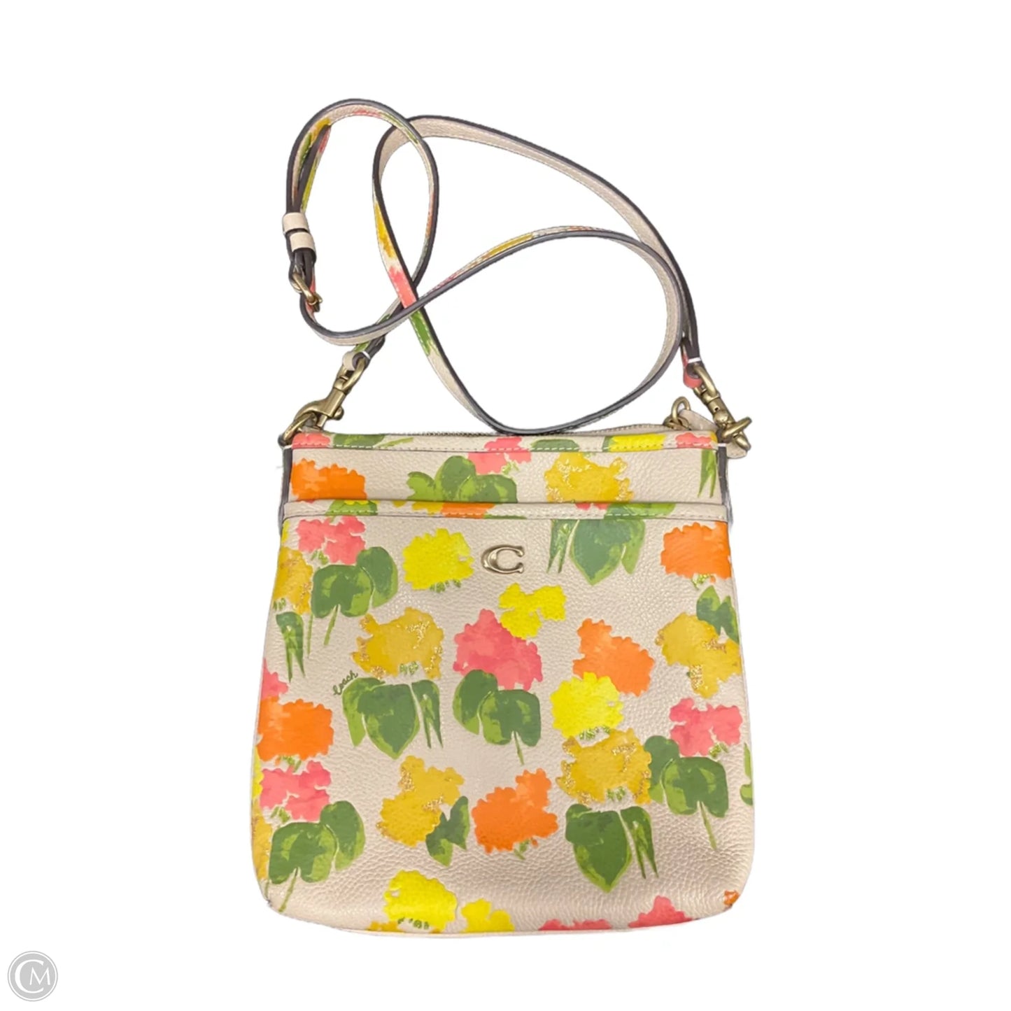 Crossbody Designer By Coach, Size: Small