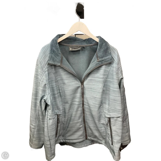 Jacket Other By Free Country In Blue, Size: 2x