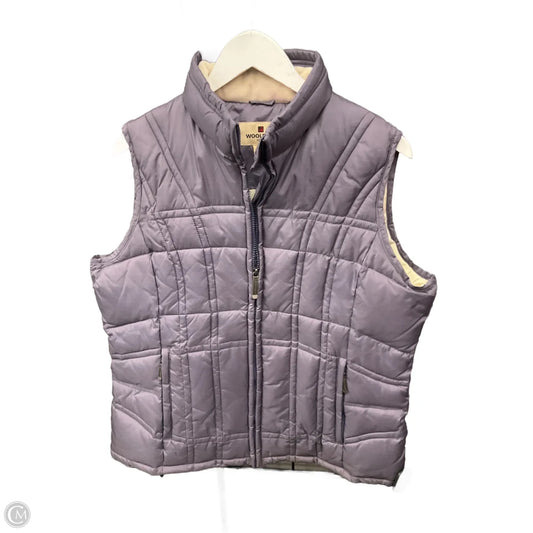 Vest Puffer & Quilted By Woolrich In Purple, Size: L