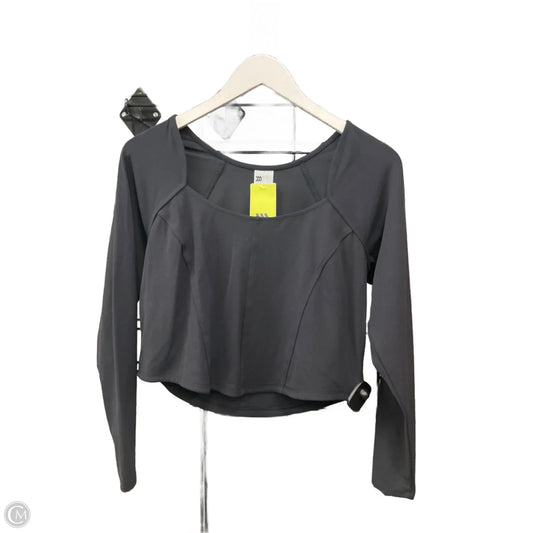 Athletic Top Long Sleeve Crewneck By All In Motion In Black, Size: Xl