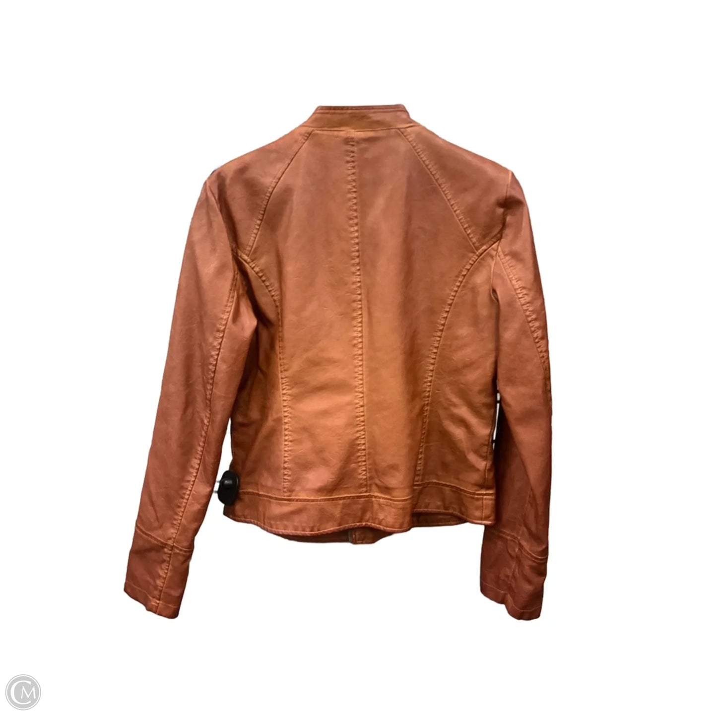 Jacket Moto By Bernardo In Brown, Size: M