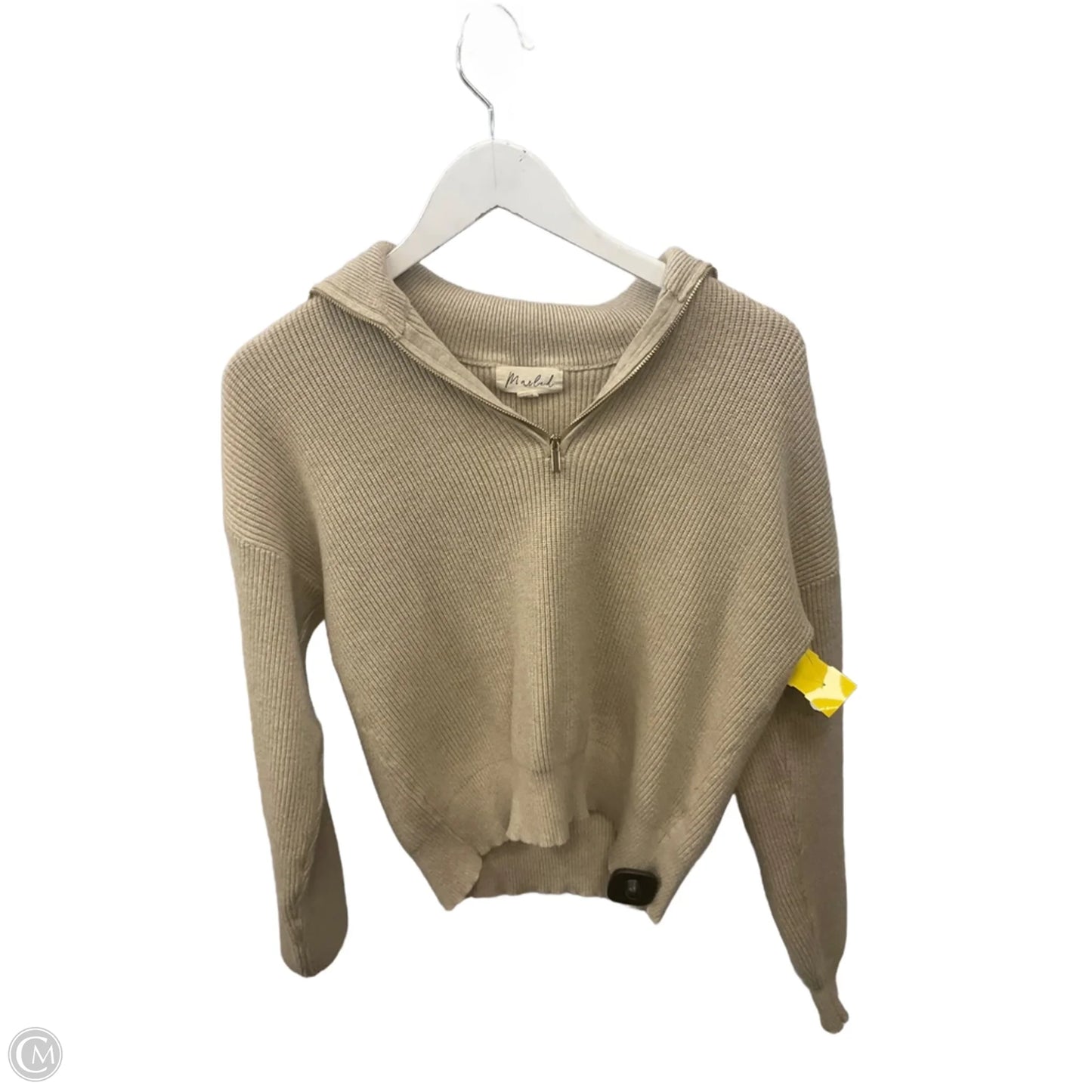 Sweater By Marled In Beige, Size: S