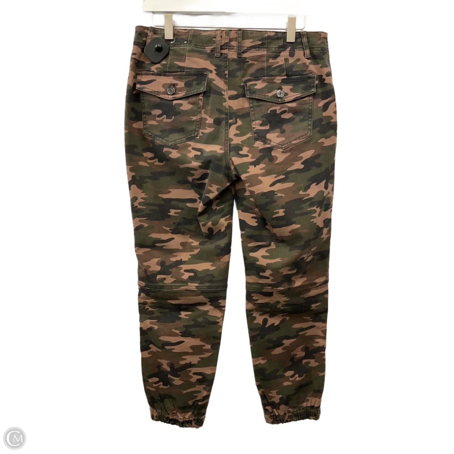 Jeans Cropped By White House Black Market In Camouflage Print, Size: 6