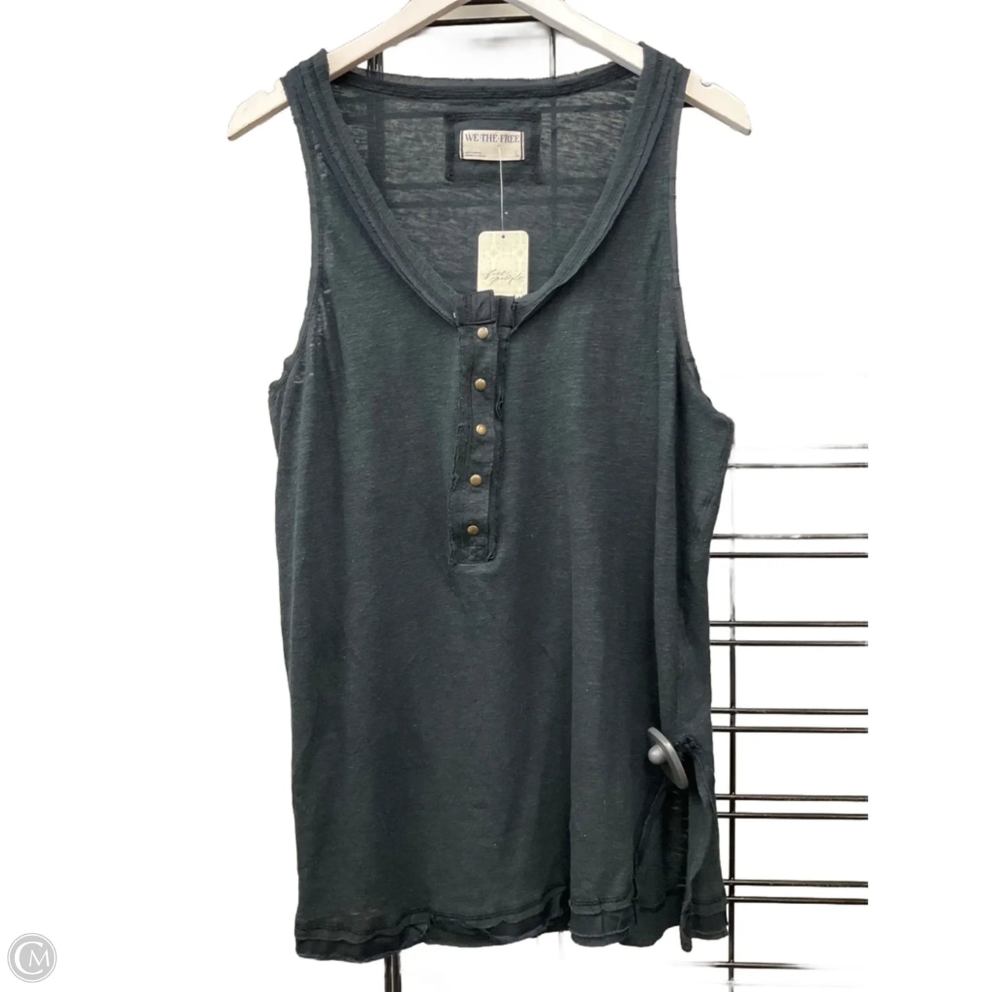 Top Sleeveless By We The Free In Black, Size: L