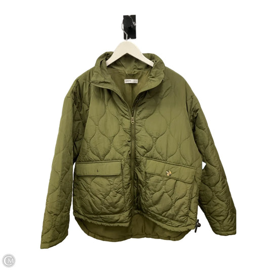 Jacket Puffer & Quilted By Sonoma In Green, Size: L