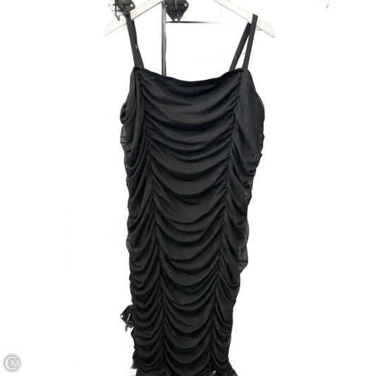Dress Party Midi By Torrid In Black, Size: 3x