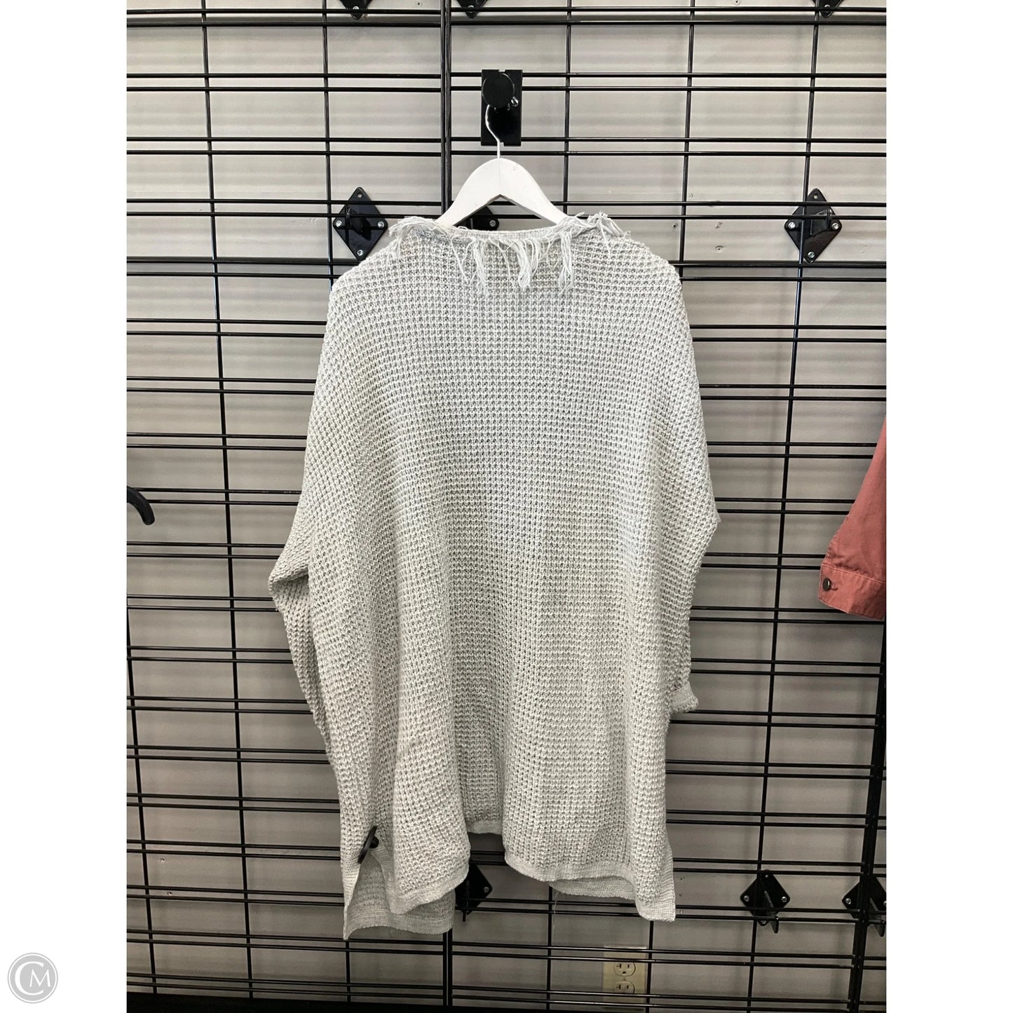 Sweater Cardigan By Maurices In Grey, Size: 2x