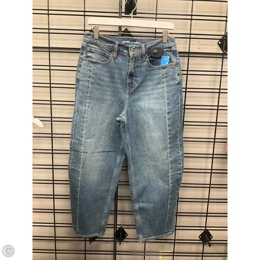 Jeans Wide Leg By Old Navy In Blue Denim, Size: 8