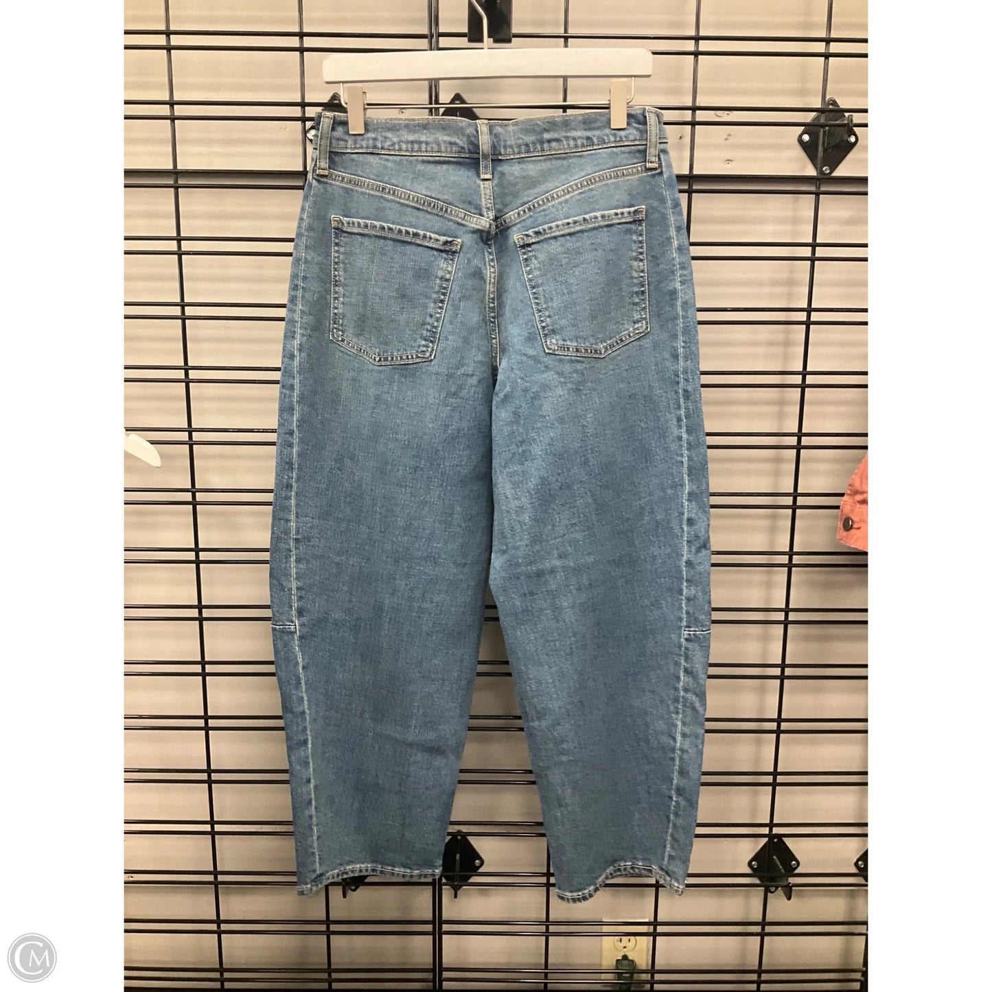 Jeans Wide Leg By Old Navy In Blue Denim, Size: 8