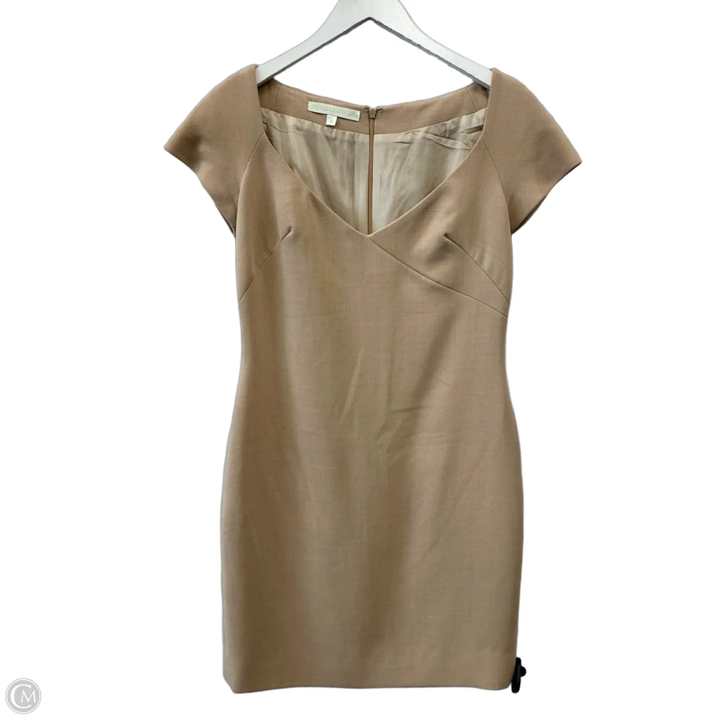 Dress Casual Short By Cma In Beige, Size: S