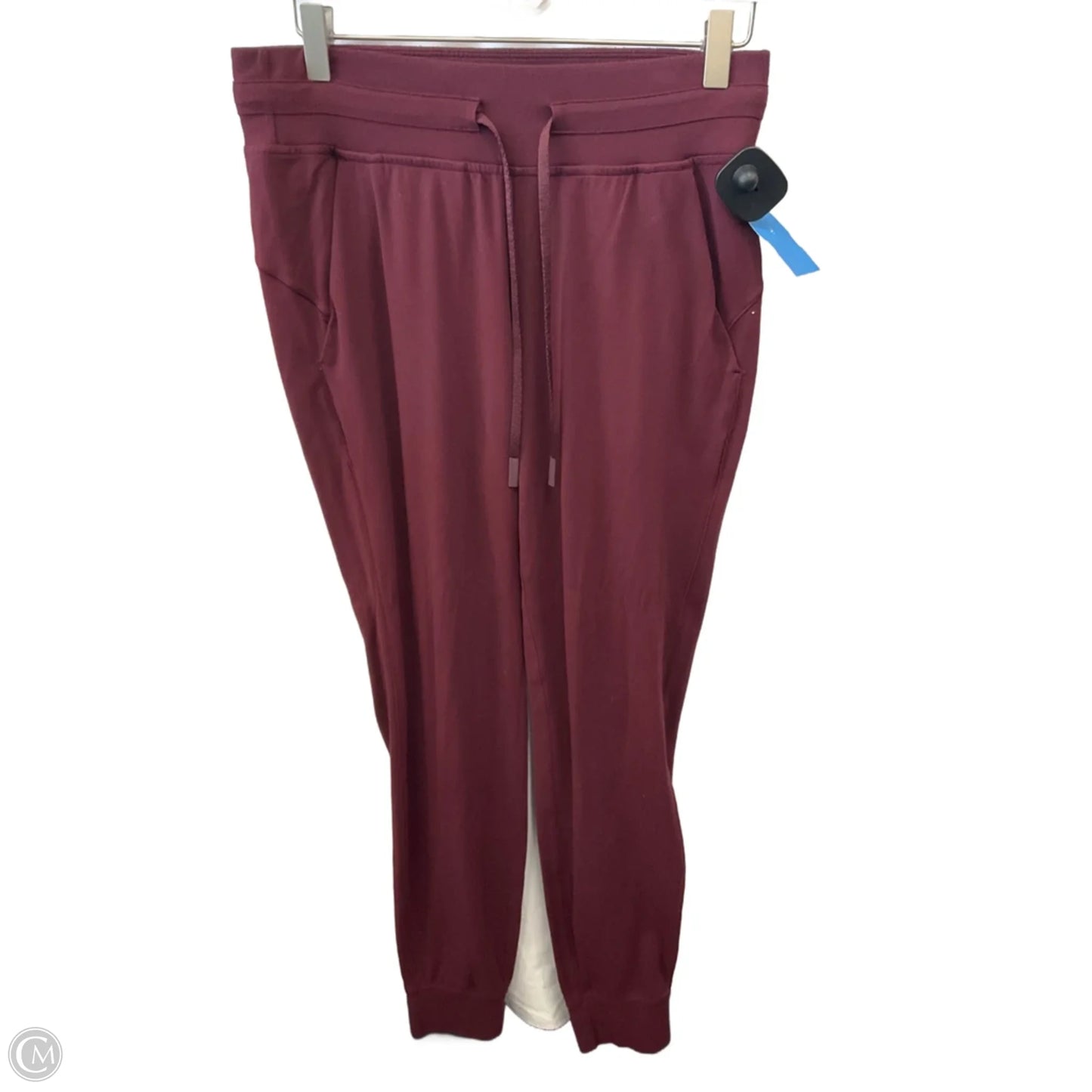 Athletic Pants By Lululemon In Maroon, Size: 6