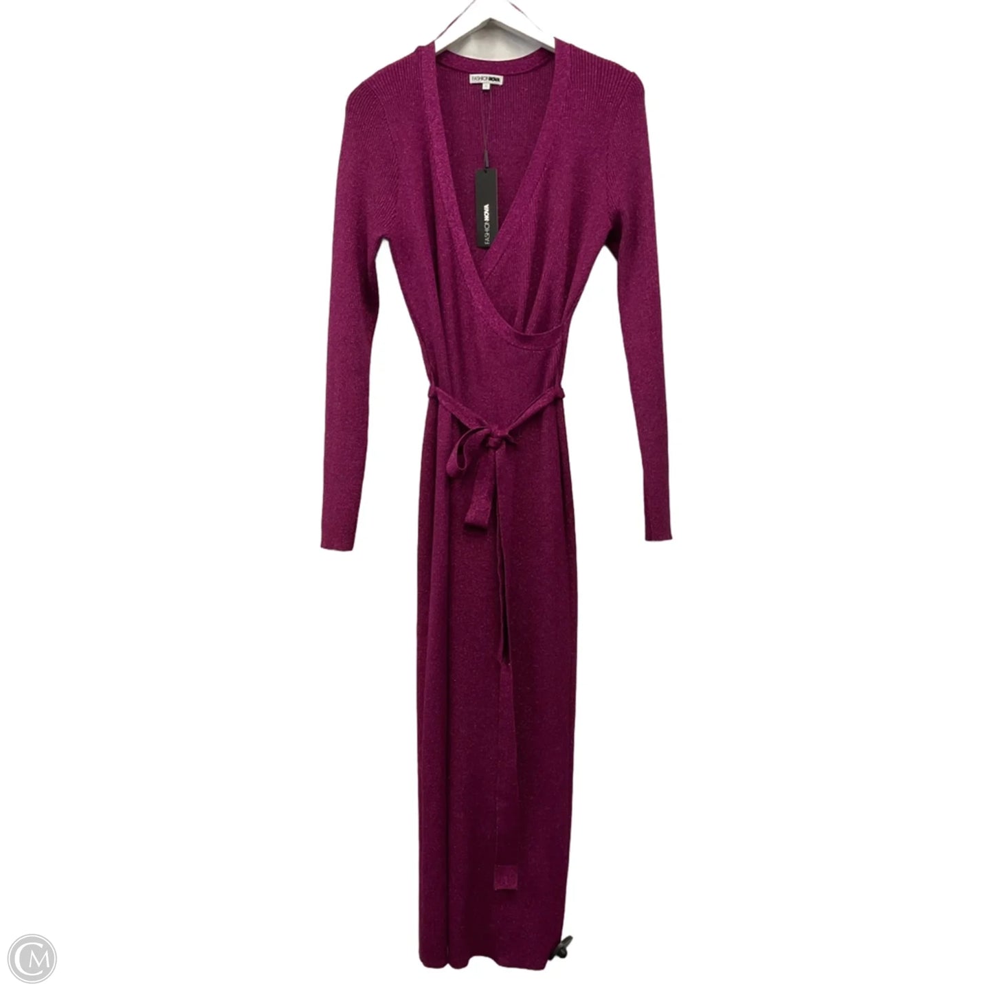 Dress Sweater By Fashion Nova In Purple, Size: 1x