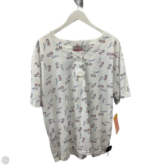 Top Short Sleeve By American Weekend In White, Size: 3x
