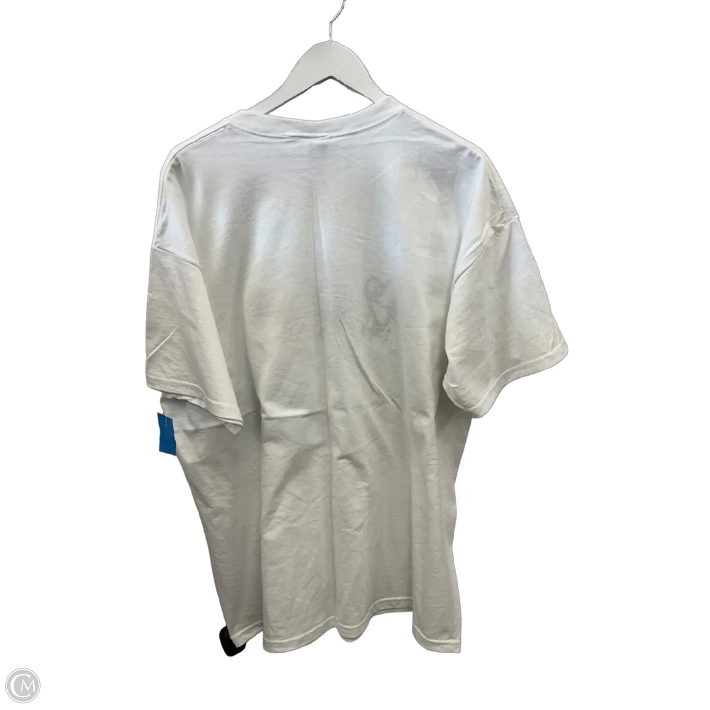 Top Short Sleeve By Fruit Of The Loom In White, Size: 2x