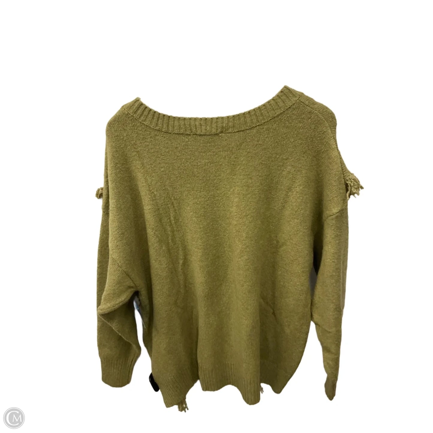 Sweater By Belle By Kim Gravel In Green, Size: 2x