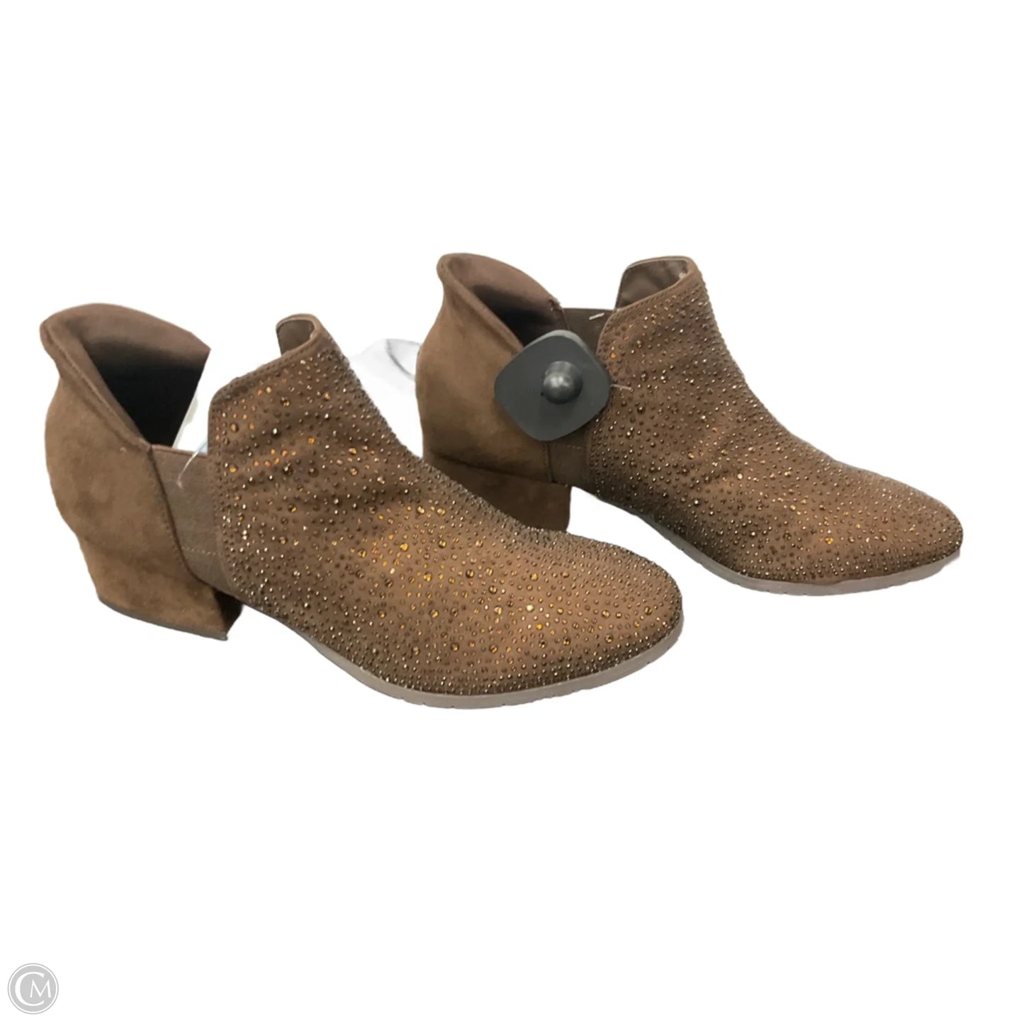 Boots Ankle Heels By Kenneth Cole Reaction In Bronze, Size: 9