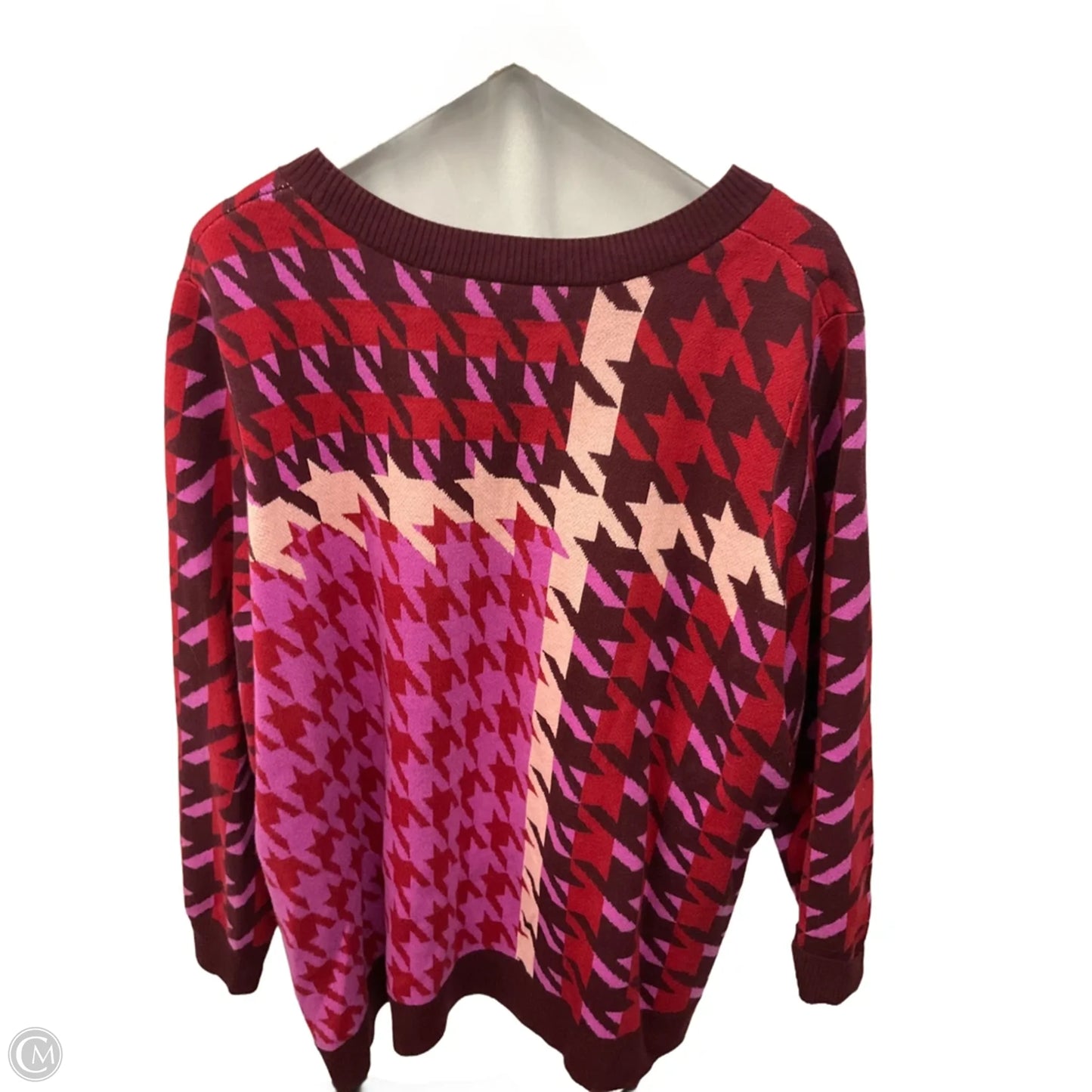 Sweater By D&co. In Red, Size: 3x