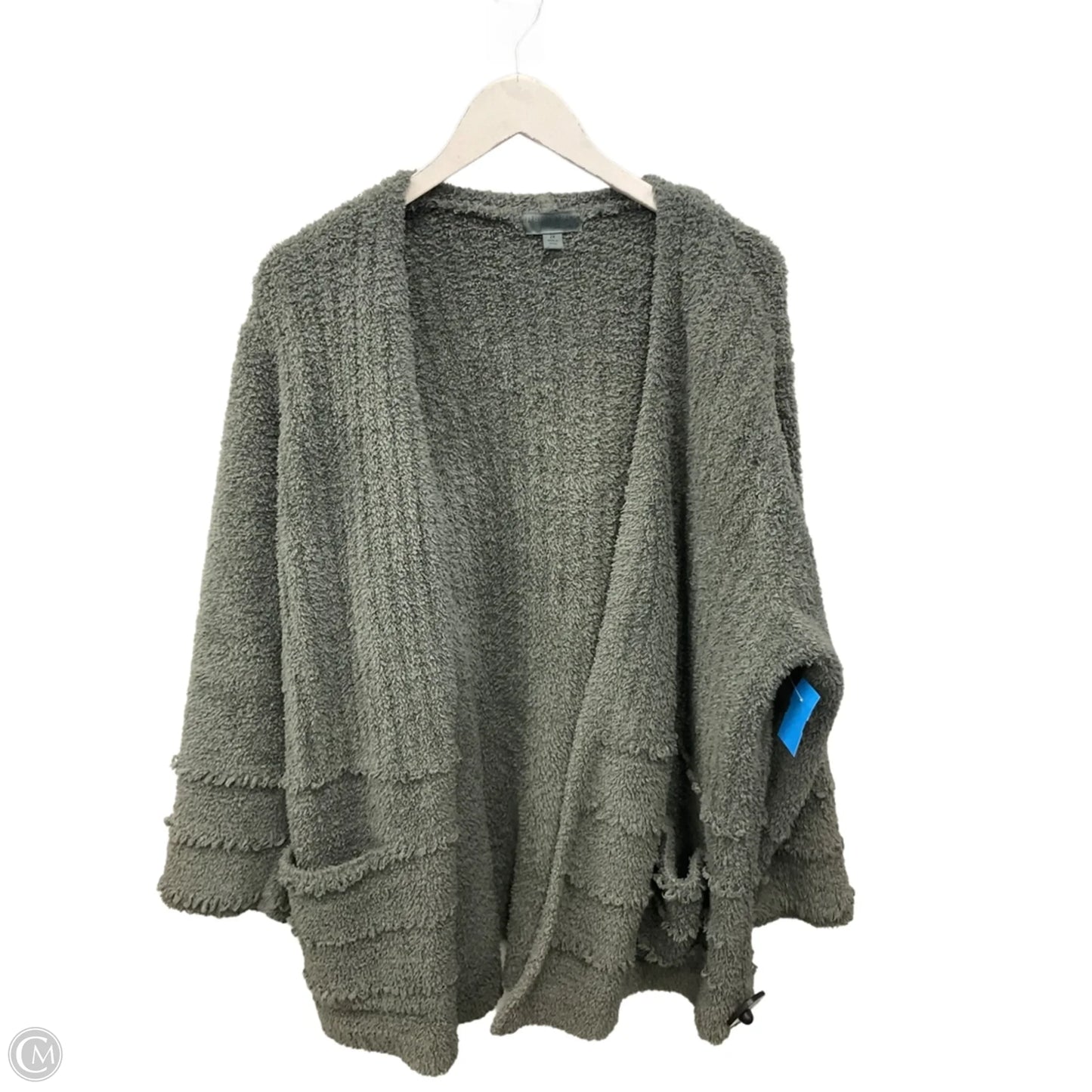 Sweater Cardigan By Barefoot Dreams In Green, Size: 2x