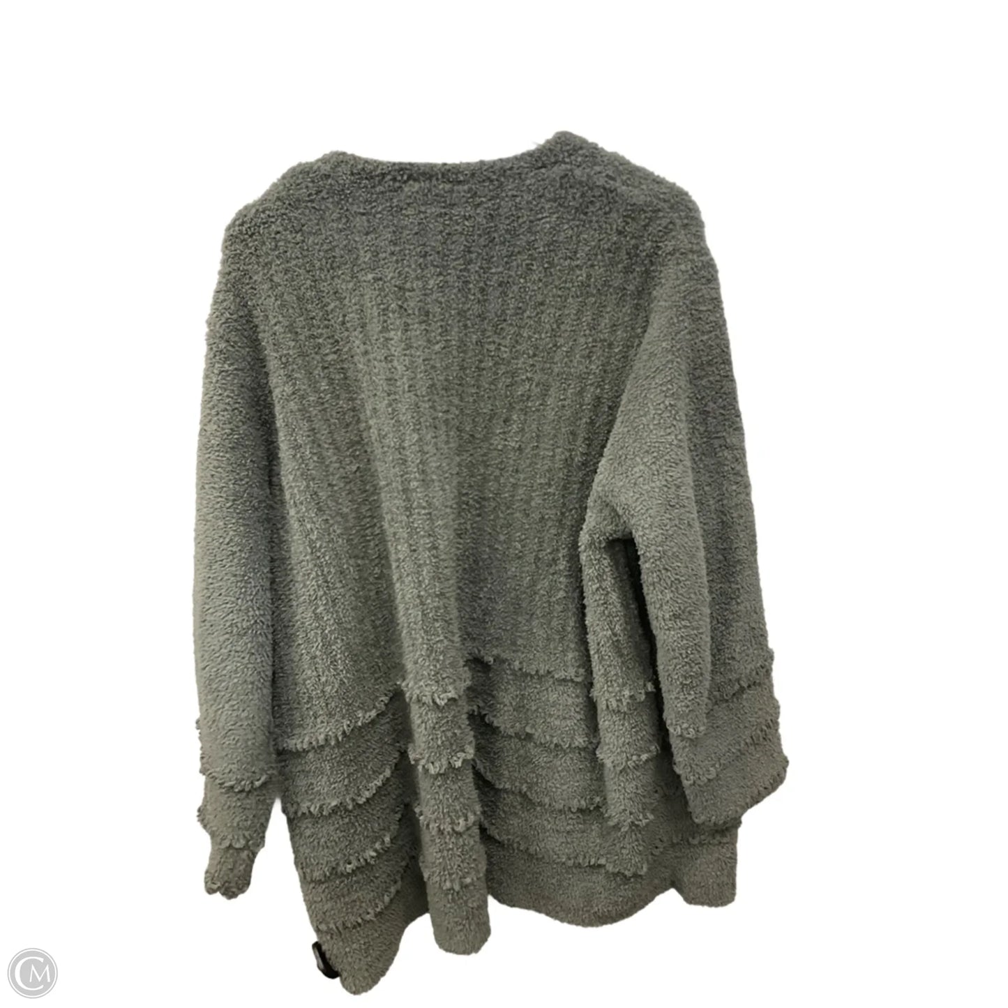 Sweater Cardigan By Barefoot Dreams In Green, Size: 2x