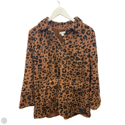 Jacket Other By J. Jill In Animal Print, Size: M
