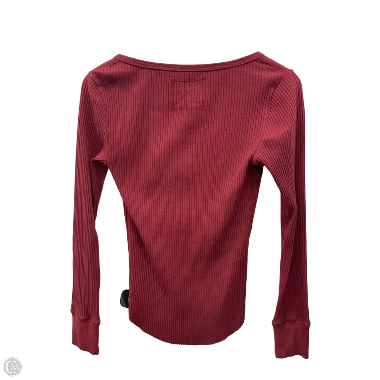 Top Long Sleeve By Aerie In Red, Size: M