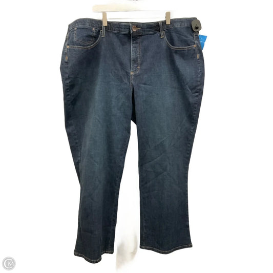 Jeans Boot Cut By Lee In Blue Denim, Size: 24
