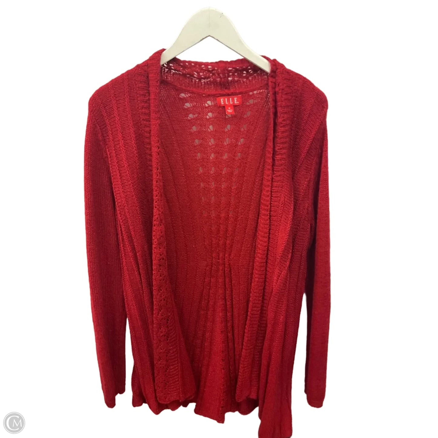 Cardigan By Elle In Red, Size: M
