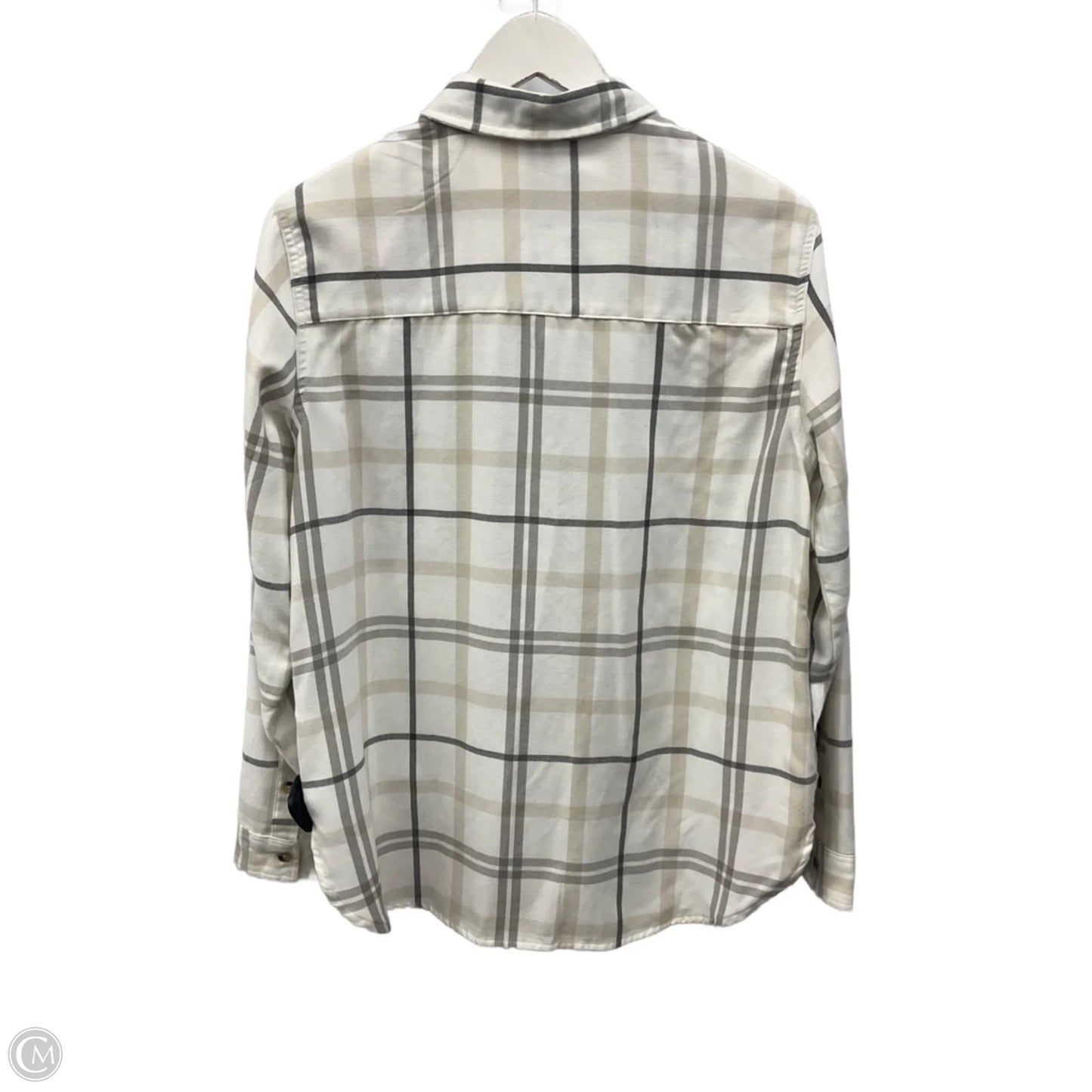 Top Long Sleeve By Jachs Girlfirend In Cream, Size: S