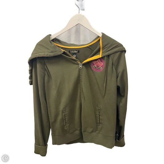 Sweatshirt Hoodie By Lucky Brand In Green, Size: Xl