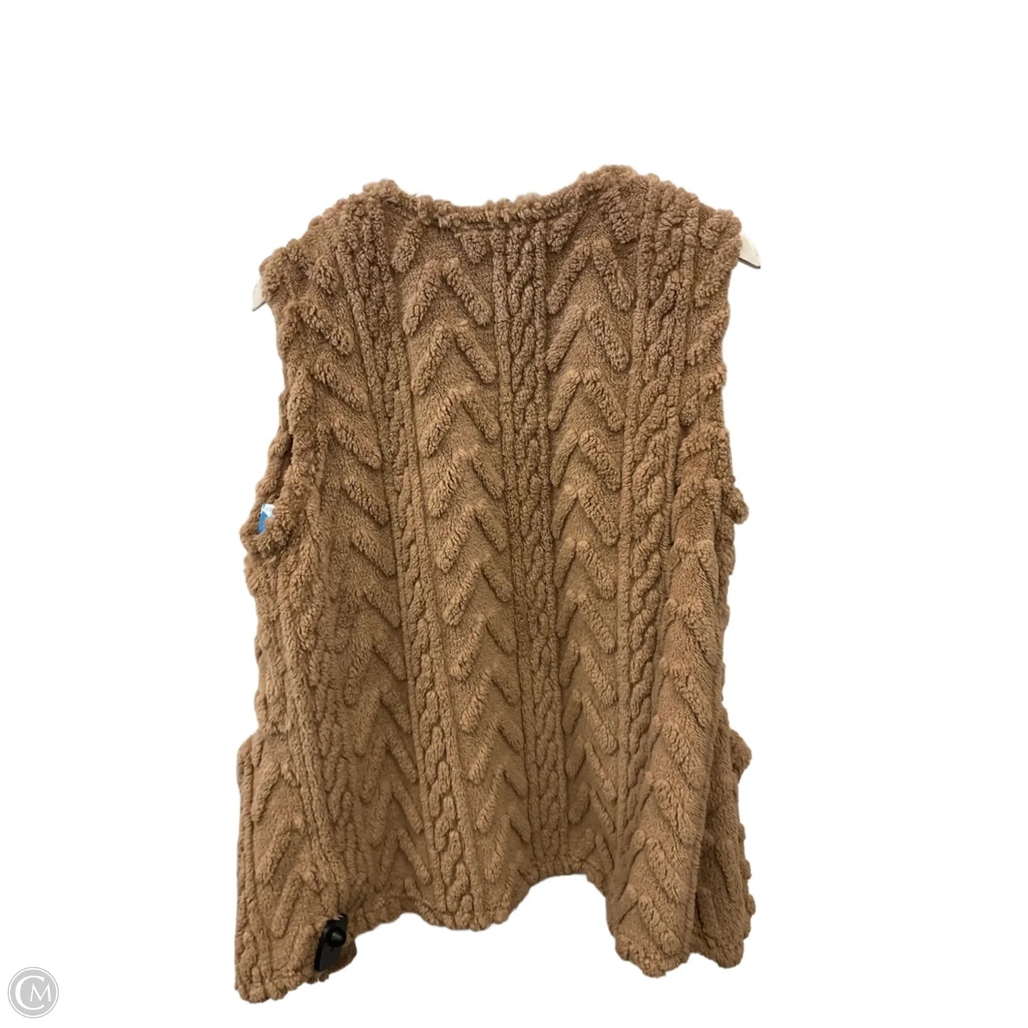 Vest Other By Cme In Tan, Size: M