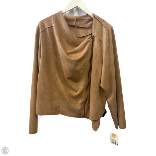 Jacket Other By Ophelia Roe In Tan, Size: 3x