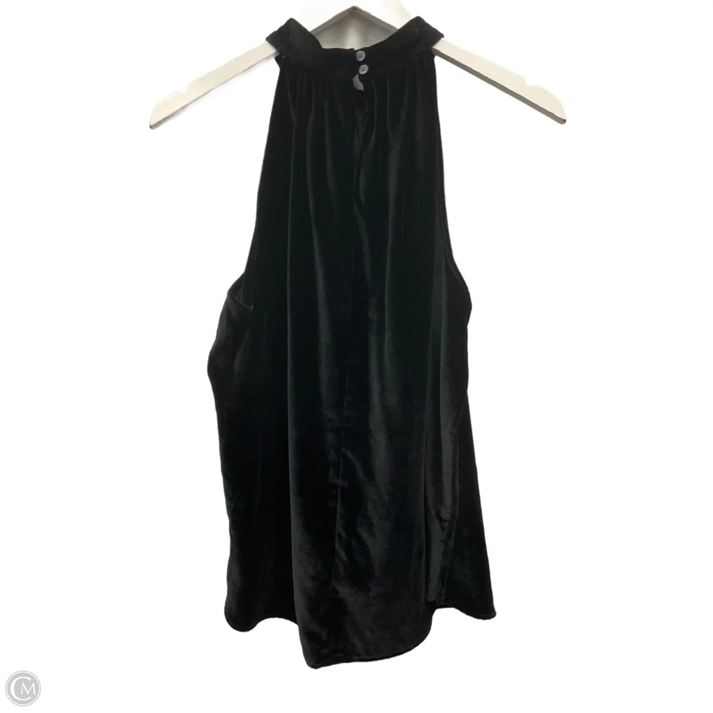 Top Sleeveless By Loft In Black, Size: M