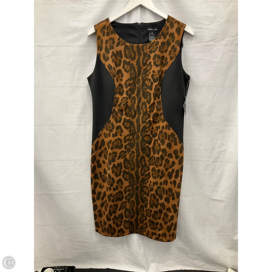 Dress Casual Midi By Kate And Lily In Animal Print, Size: L