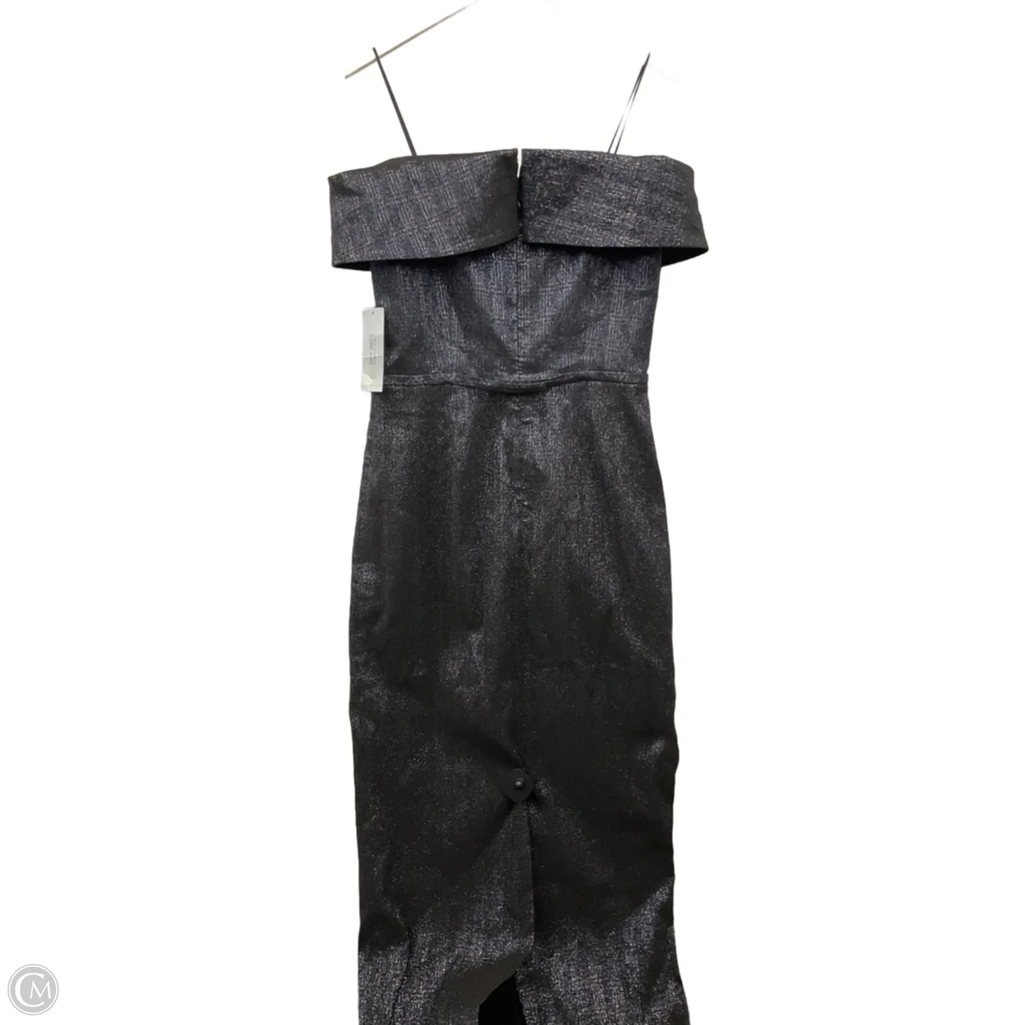 Dress Party Long By Clothes Mentor In Black & Blue, Size: L