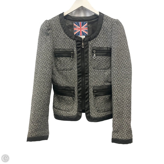 Jacket Other By Clothes Mentor In Black & White, Size: M