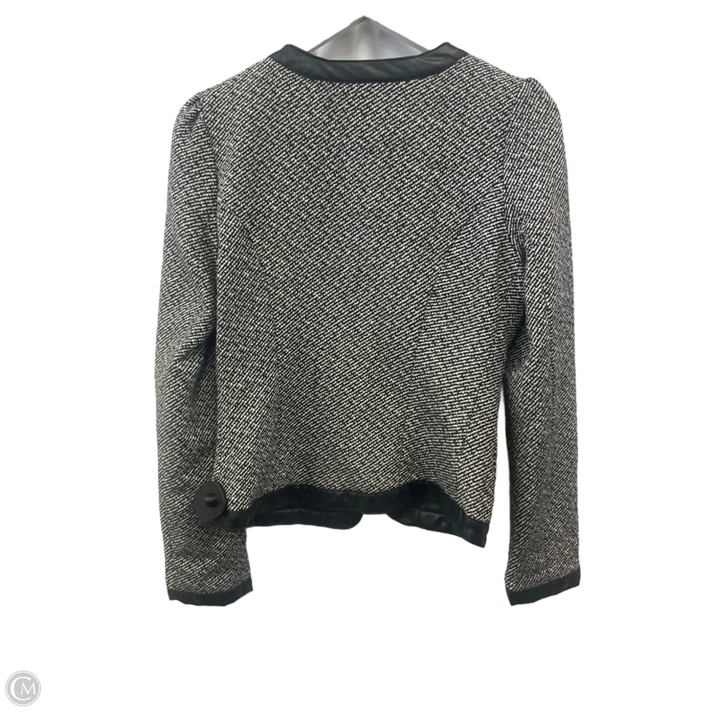 Jacket Other By Clothes Mentor In Black & White, Size: M