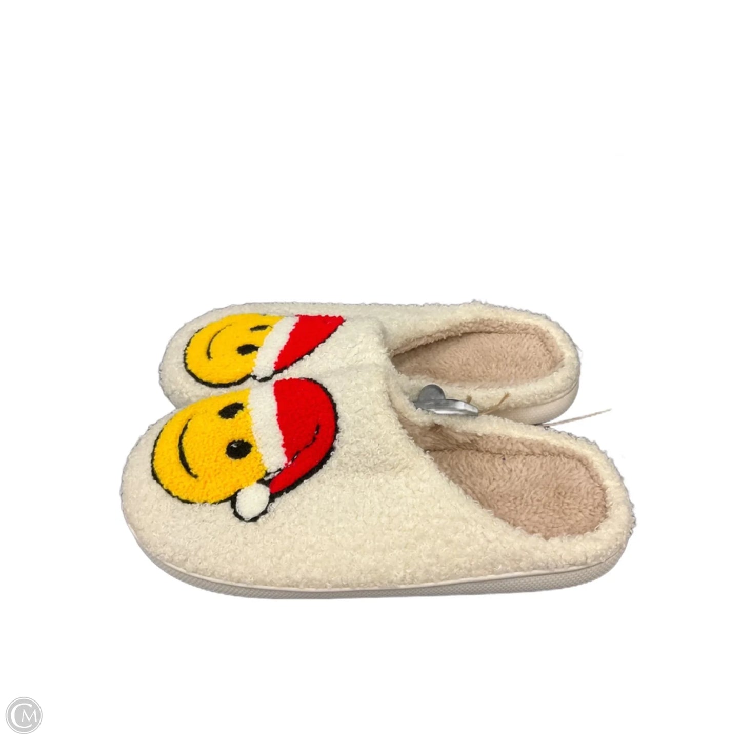 Slippers By Cme In White, Size: 10