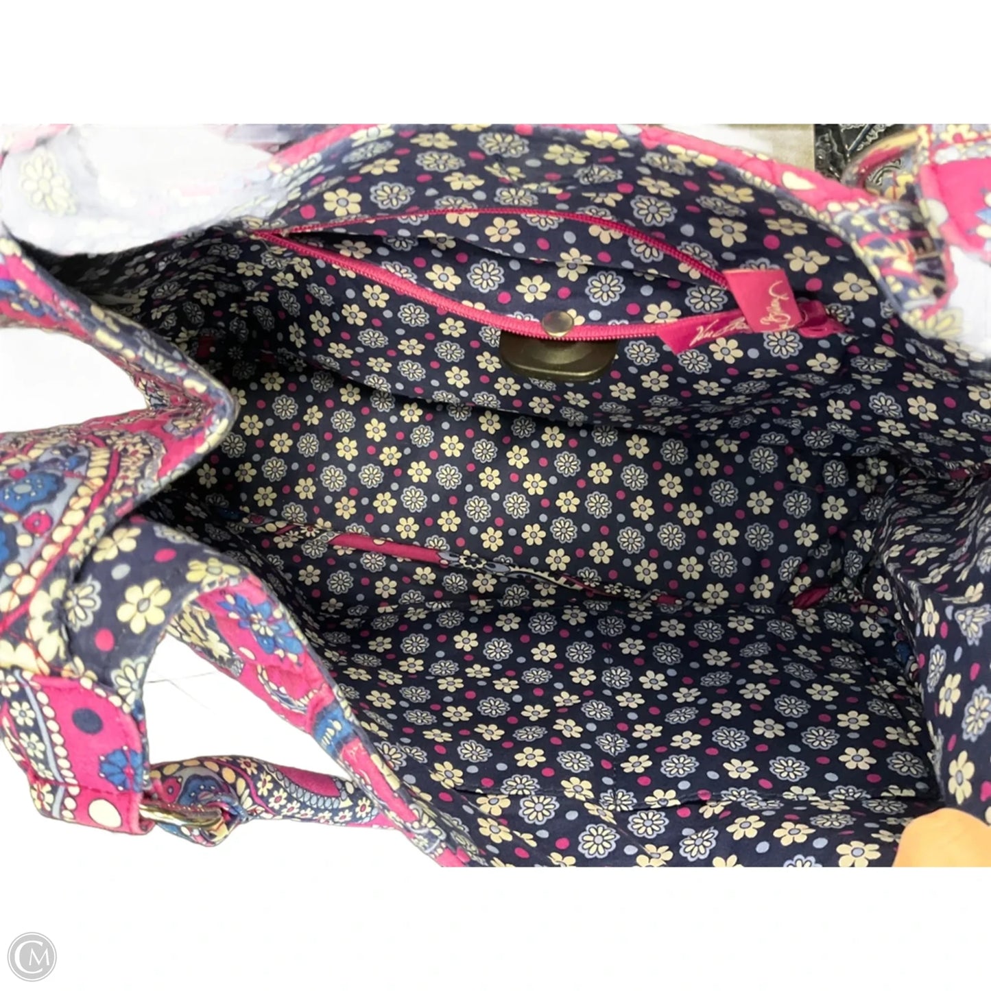 Handbag By Vera Bradley, Size: Large