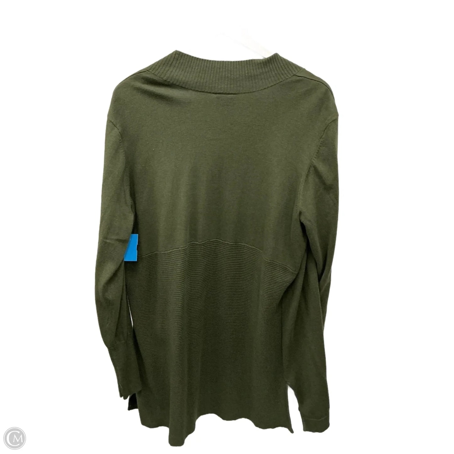 Cardigan By Worthington In Green, Size: Xxl