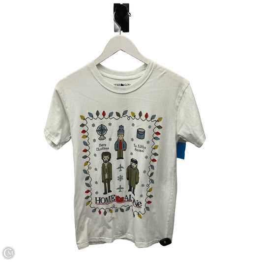 Top Short Sleeve By Cmf In White, Size: S