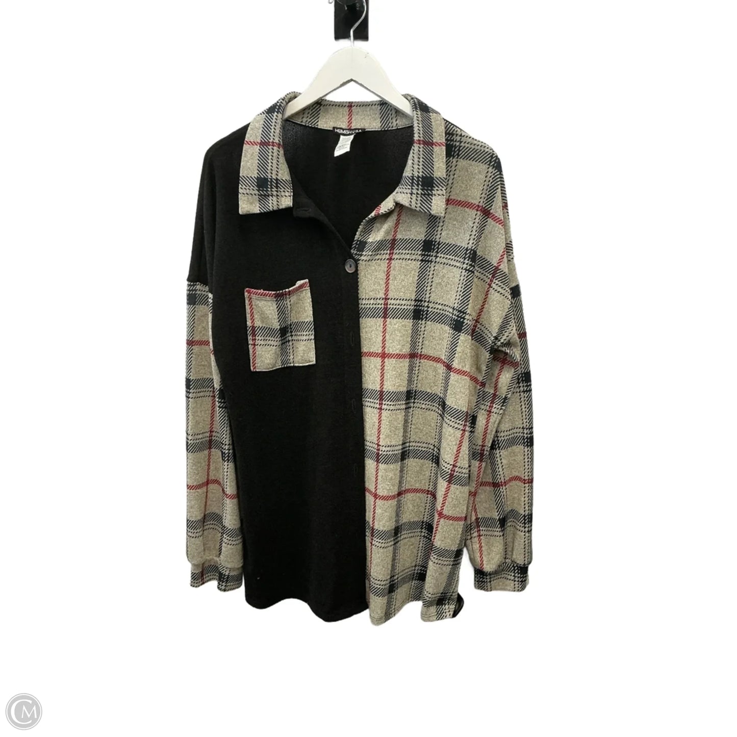 Top Long Sleeve By Heimish Usa In Black, Size: 3x