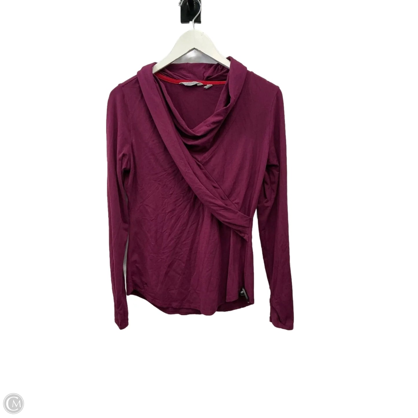 Top Long Sleeve By Athleta In Purple, Size: M