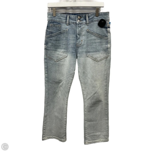 Jeans Flared By Kensie In Blue Denim, Size: 4