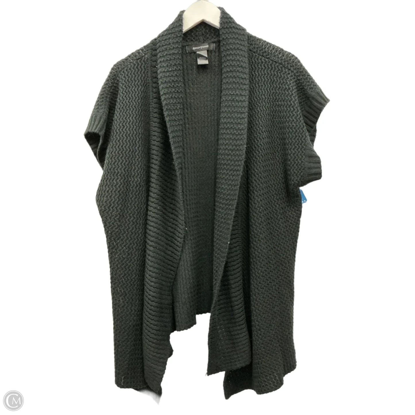 Cardigan By Ashley Stewart In Black, Size: 1x