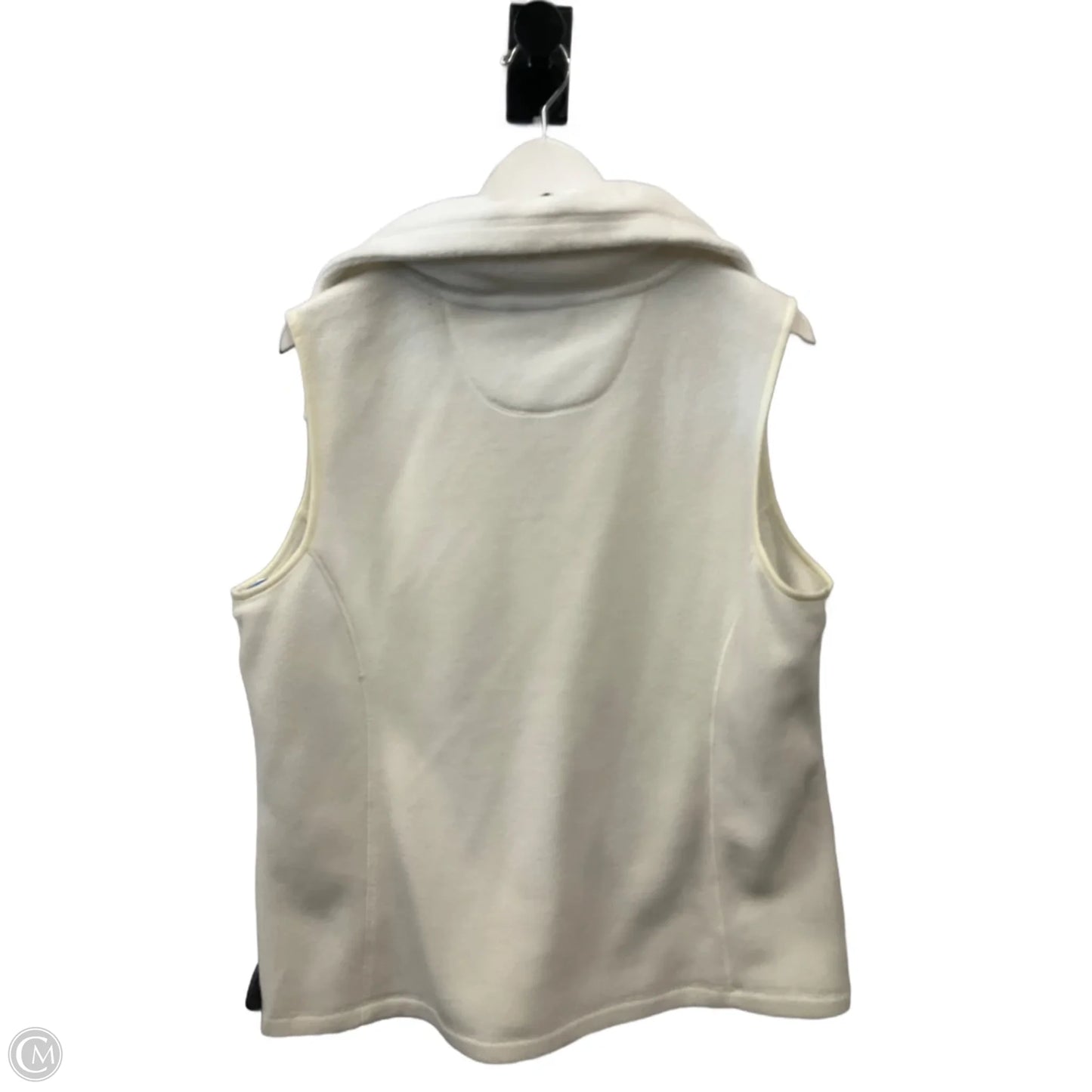 Vest Fleece By Calvin Klein In White, Size: 1x